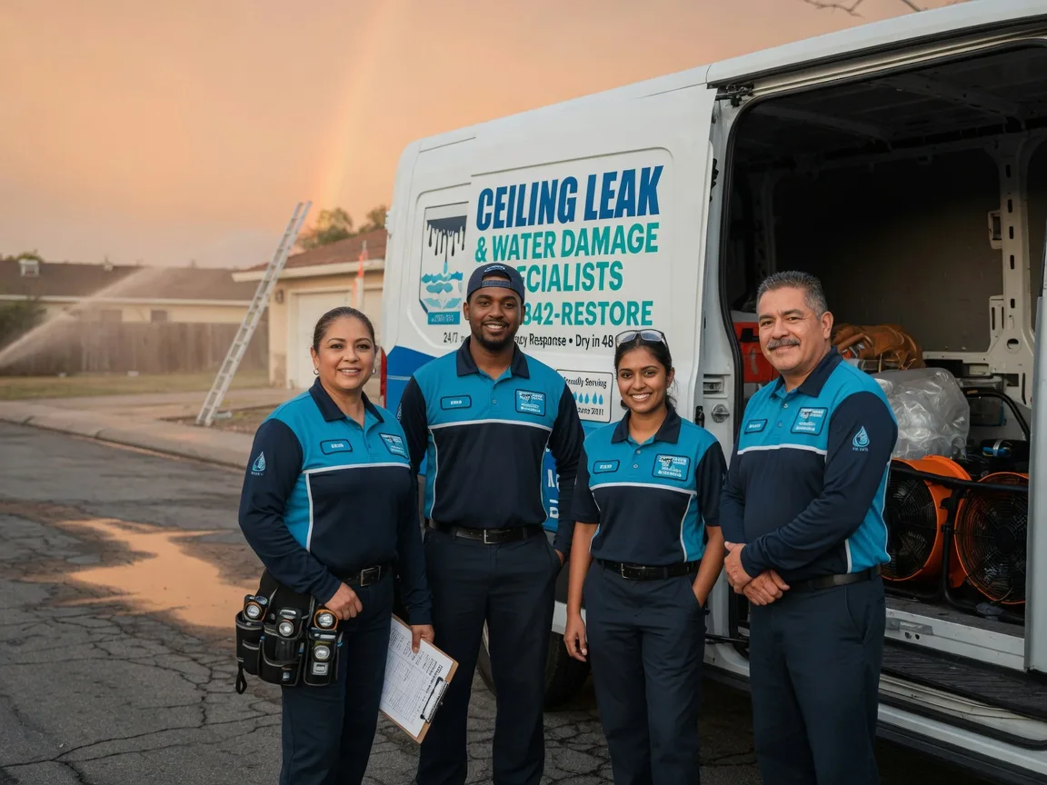 Ceiling Leak Cleanup company in Dundee, OH